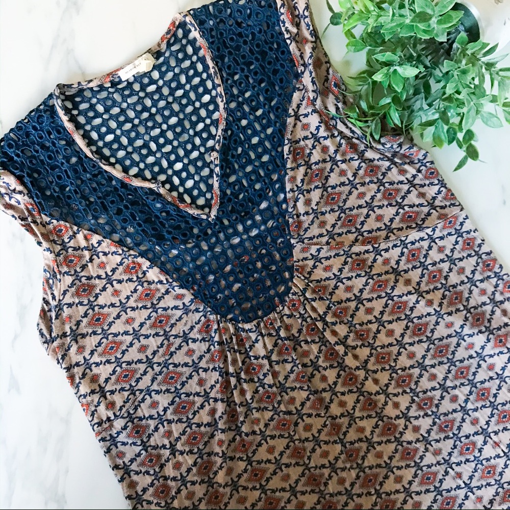 Meadow Rue for Anthropologie BoHo Sleeveless Tunic